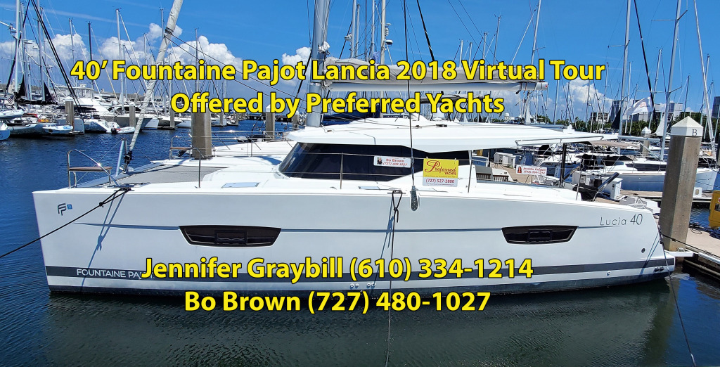 Fountaine Pajot 40 Catamaran 2018 Virtual Tour